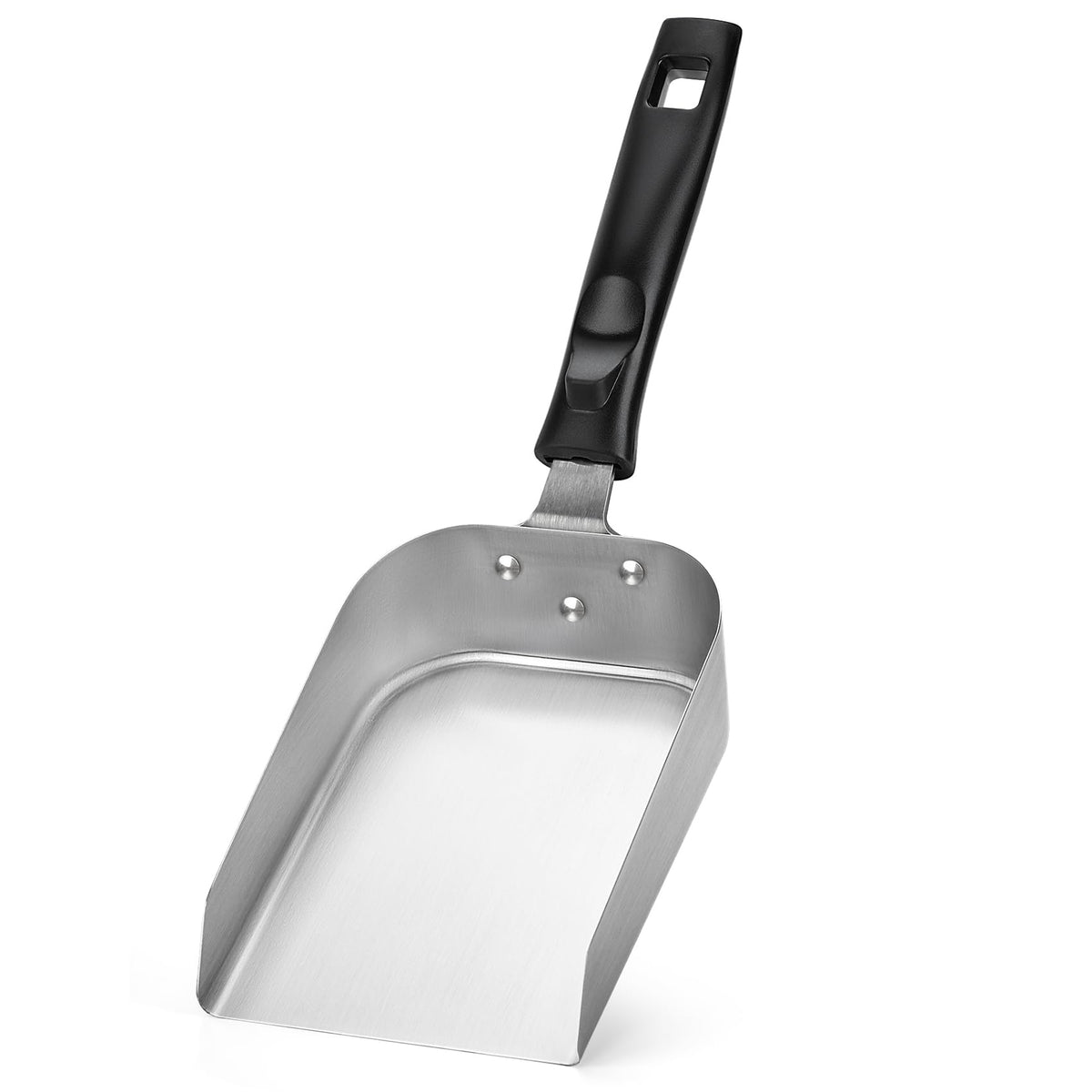 onlyfire paleta-grill-acero-inoxidable para mover verduras grandes con facilidad.