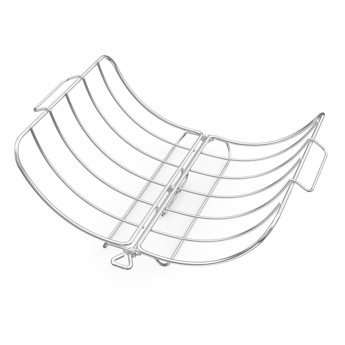 Rejilla para pavo Onlyfire en acero inoxidable, compatible con bandeja 16x13, para horneado estable