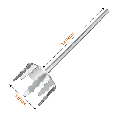 Onlyfire tenedor carne acero inoxidable para cocciones uniformes.