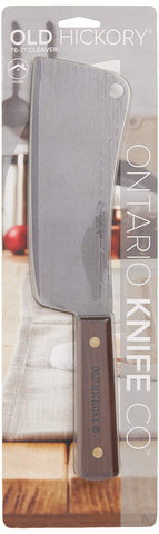 Ontario cuchillo carnicero, mango ergonomico para agarre seguro.
