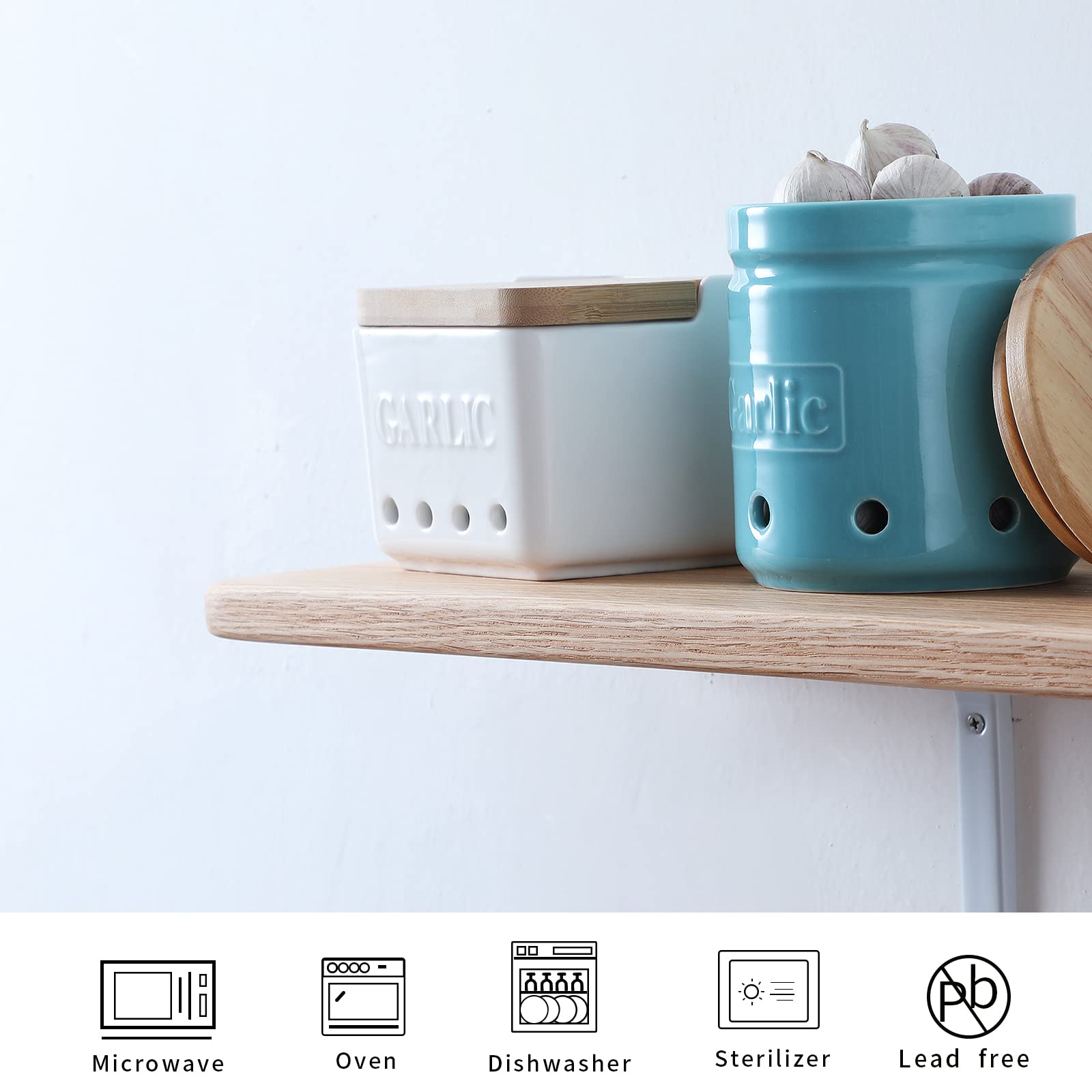 ONTUBE ajo-en-mesa-de-cocina: accesorio práctico para el día a día.