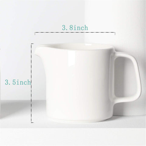 ONTUBE jarra cerámica para hoteles y cafés, elegante en la mesa.