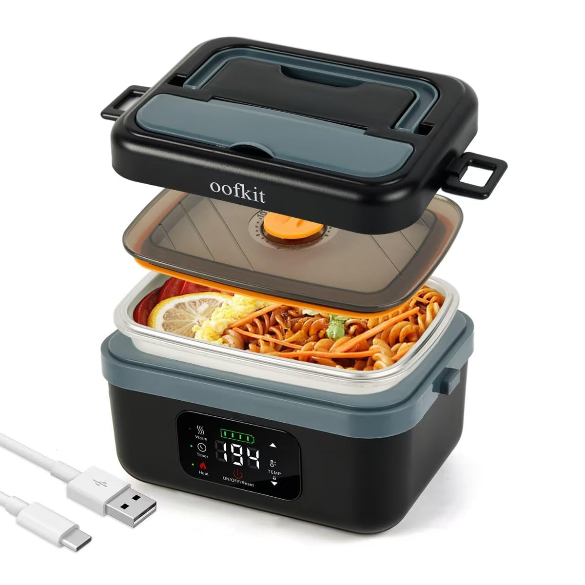 oofkit caja eléctrica uso-diario: comida caliente en cualquier lugar