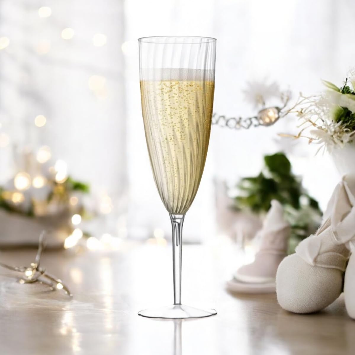 Vaso para fiestas Oojami, versátil para bodas, cenas y catering.