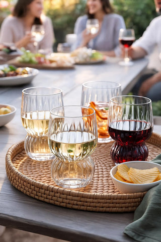 Vasos Oojami para interiores y exteriores, durables para bodas y celebraciones.
