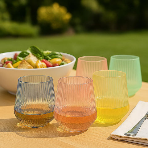Vaso Oojami 12oz reciclable y duradero, adecuado para múltiples bebidas