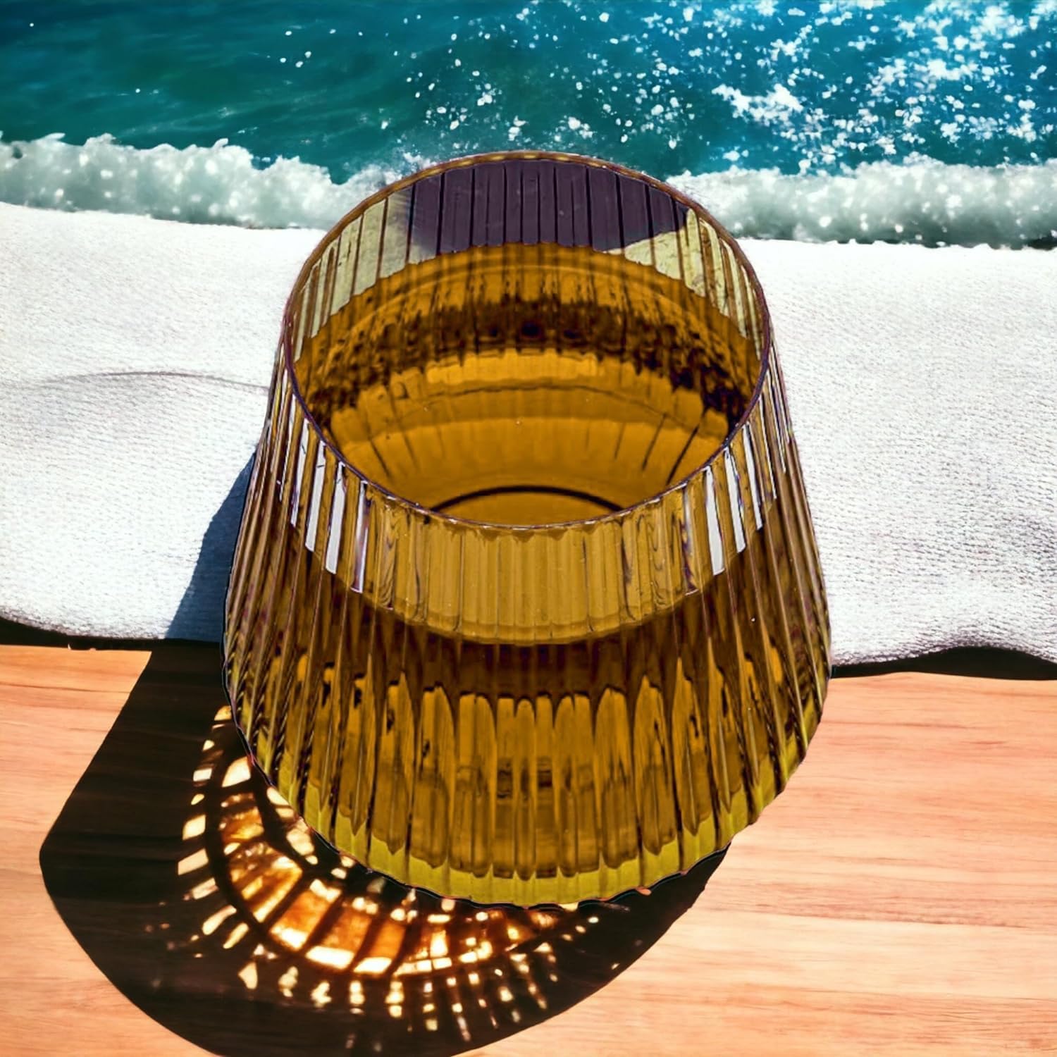 Oojami vaso plástico 14 oz para champán y vino
