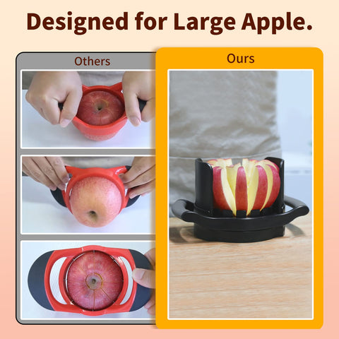 OOKUU base antideslizante que mantiene la manzana estable.