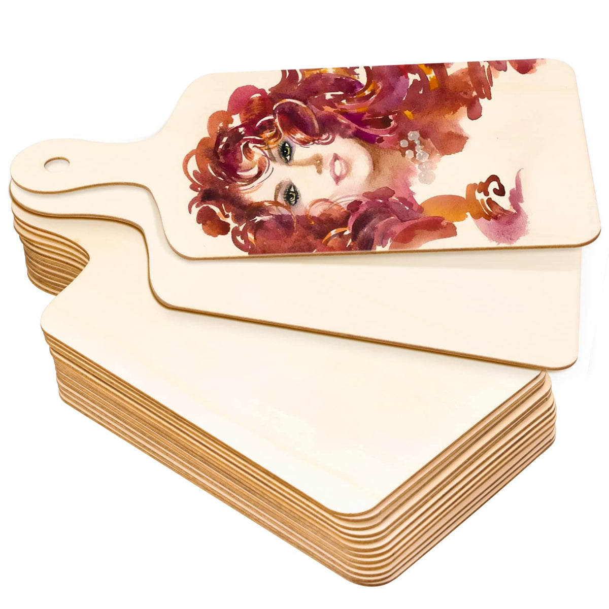 Oomcu: tabla de cortar mini con asa, ideal para cocinas pequeñas.