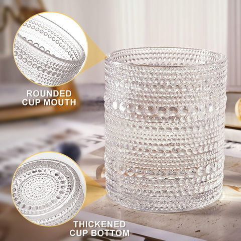 OPAYLY vaso de 10 onzas, altura de 12 cm, diseño cómodo.