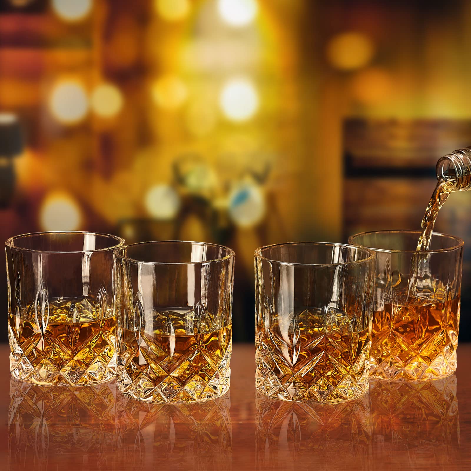 OPAYLY vasos estilo antiguo 10oz: robustos y duraderos para uso diario.