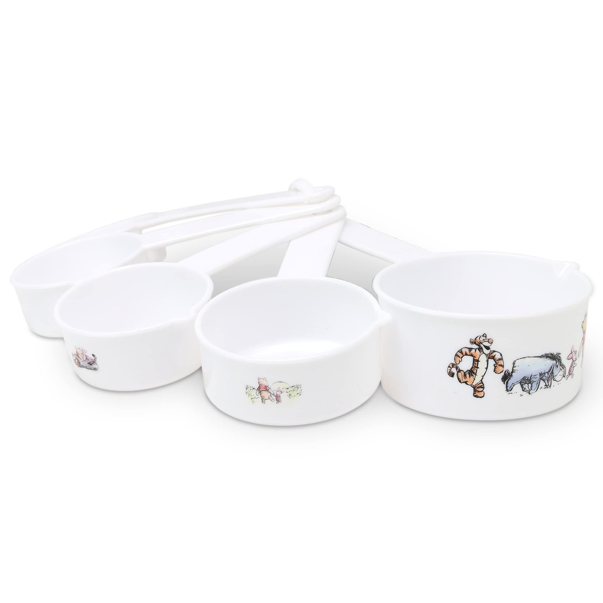 Open Road Brands Winnie el Pooh: tazas medidor para cocinar con precisión.