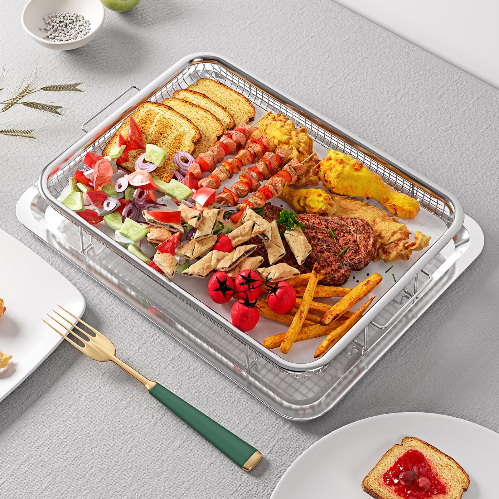 OPENICE cocina saludable con menos aceite gracias al flujo de aire