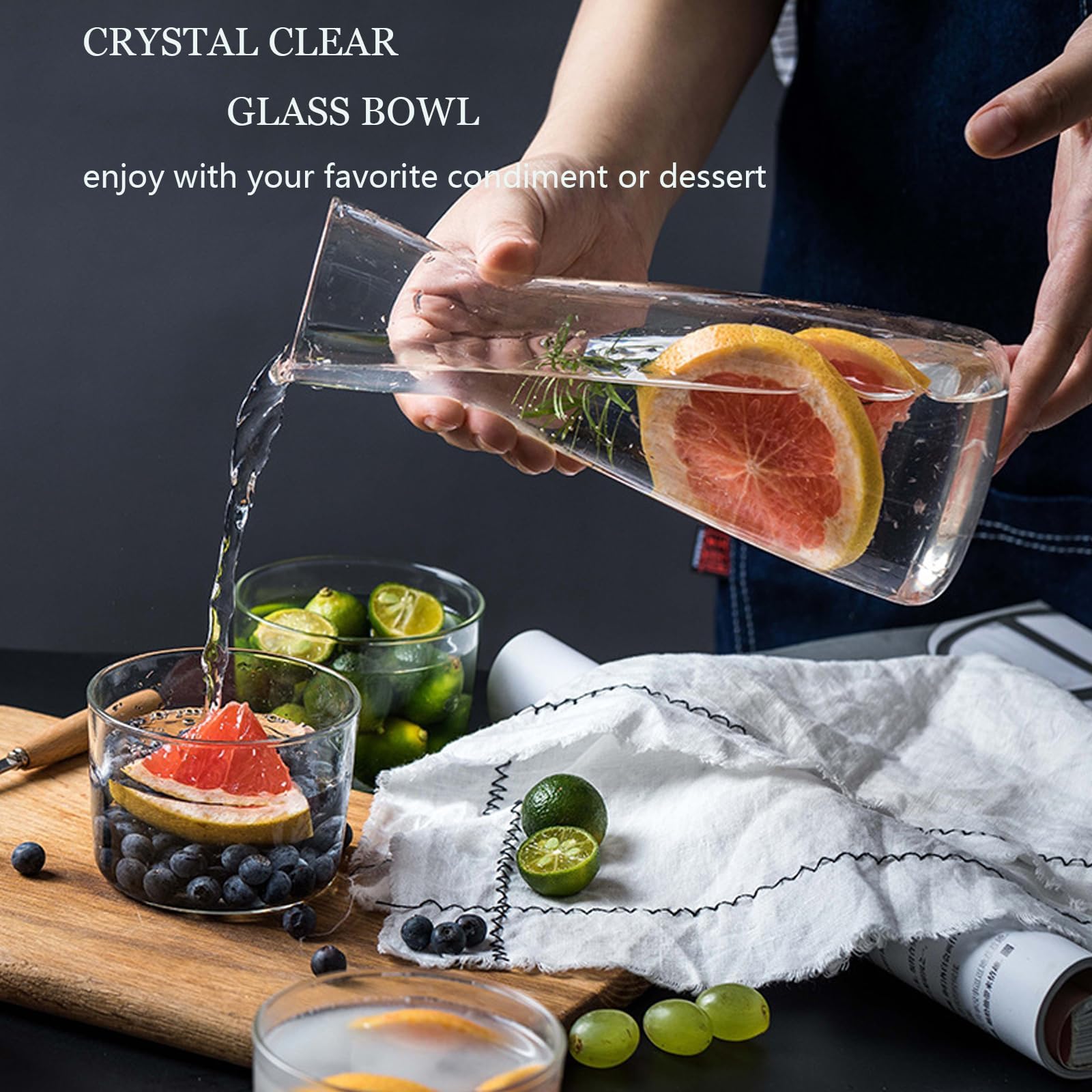 Postres en capas con cuencos Opexscal, presentación elegante