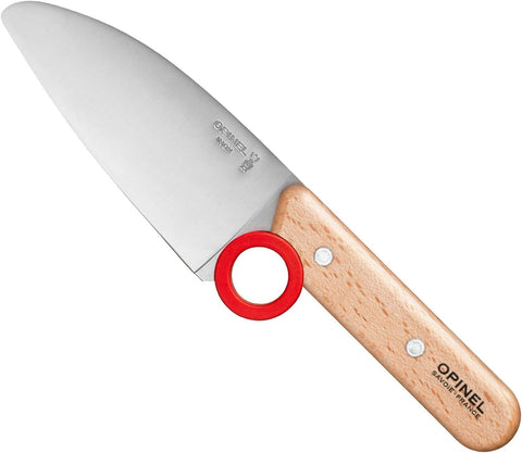 OPINEL Le Petit Chef: pelador de dedo único facilita pelar verduras con control