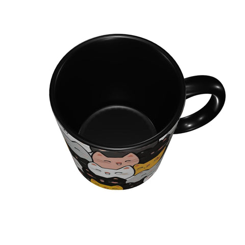 Taza opshksog gato-detalle-ceramico acabado elegante.
