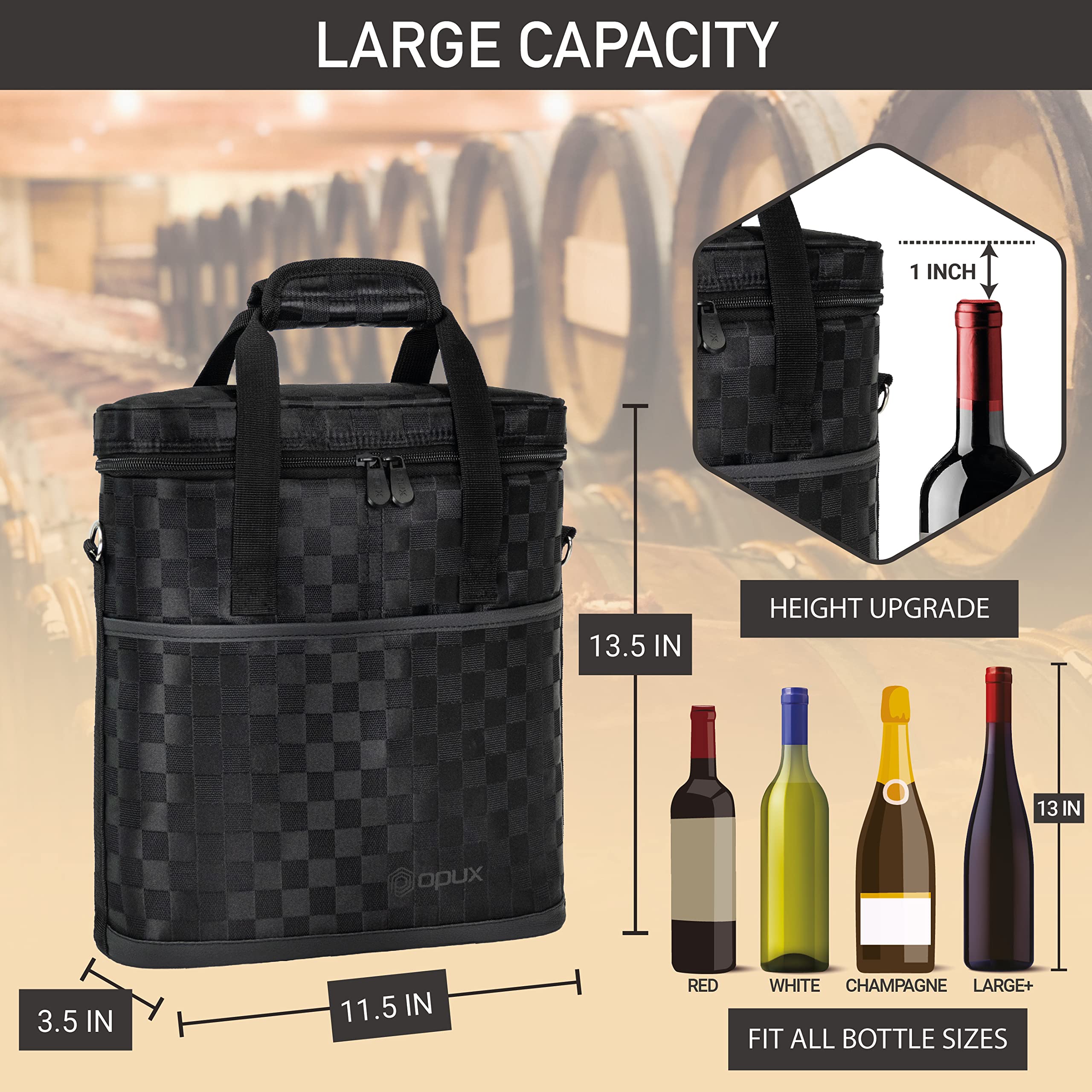 Opux cierre-impermeable evita derrames durante transporte