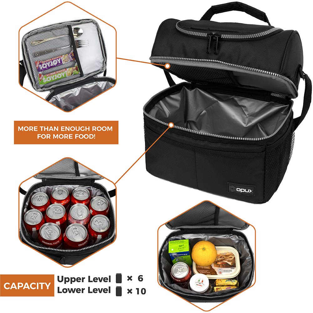 OPUX lonchera gran capacidad para 16 latas