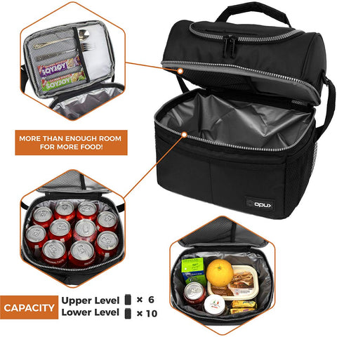 OPUX lonchera gran capacidad para 16 latas