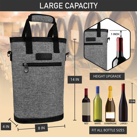opux proteccion-botellas-ideal-viaje: transporte seguro de botellas en cualquier traslado.