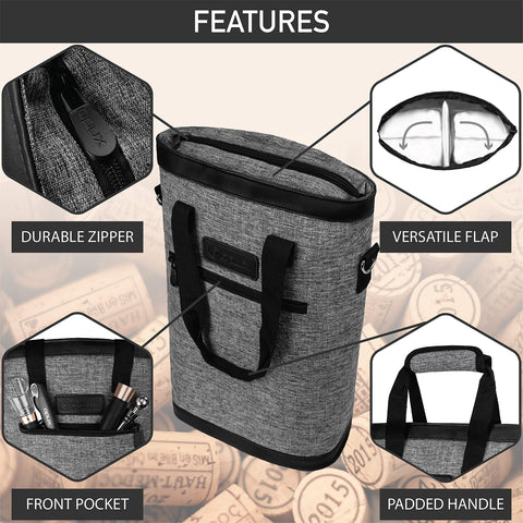 opux regalo-amantes-del-vino: regalo práctico y con estilo para aficionados al vino.