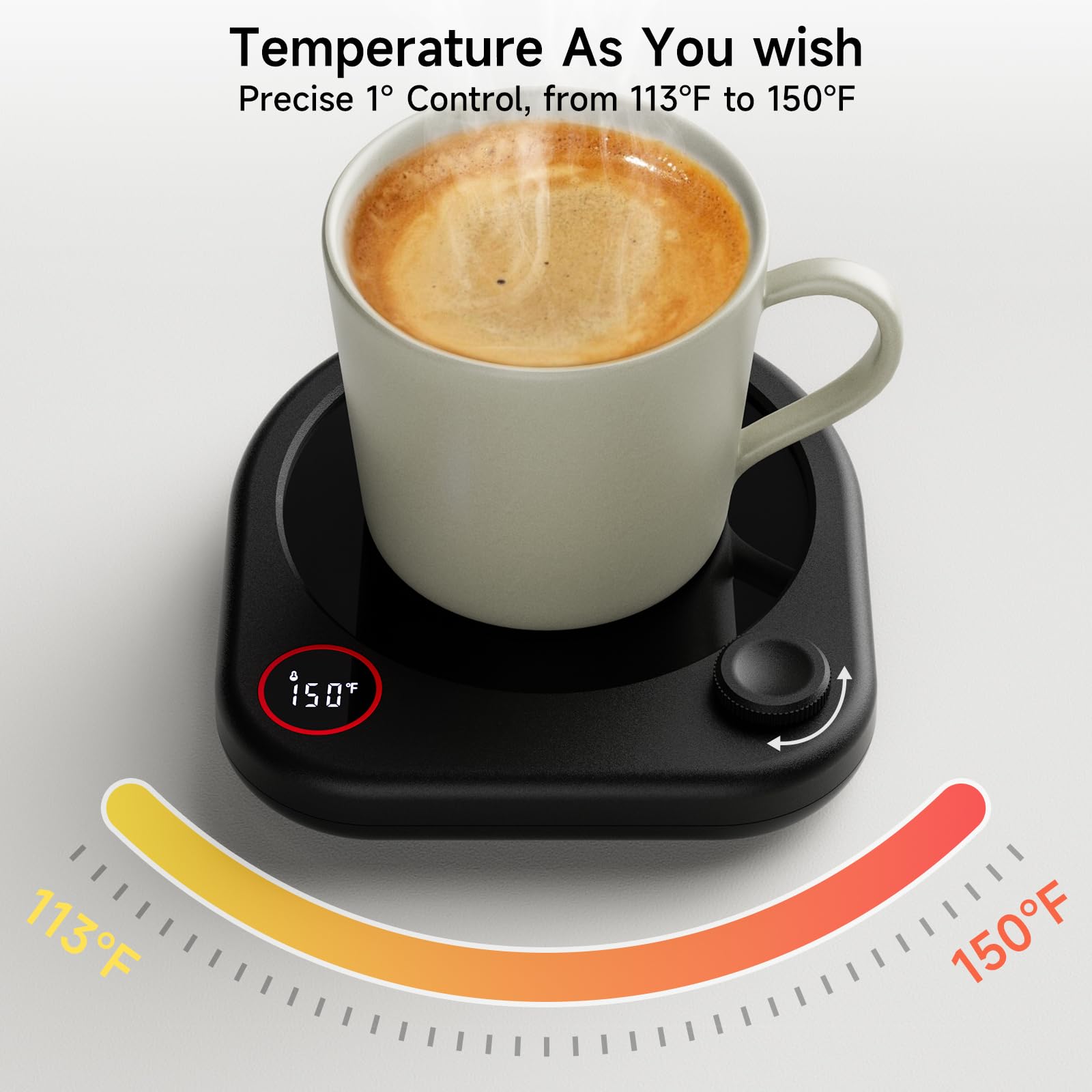 Oracer Luz indicadora: señal visual al retirar la taza para mayor comodidad