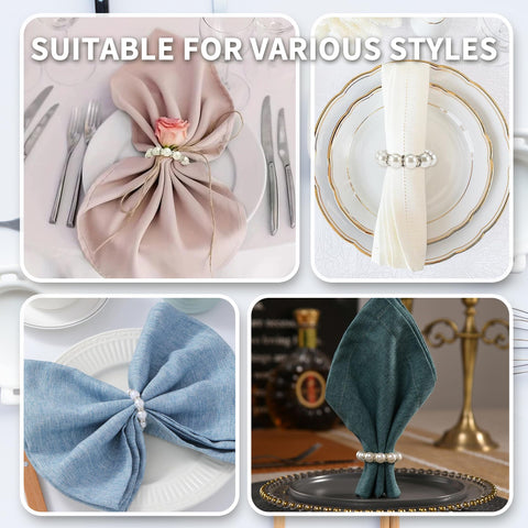 Detalles de perlas Orbflair, perfecto para cenas familiares.