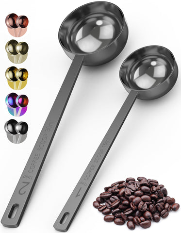 Orblue cucharas medidoras para café con 1 cucharada, precisión para cada preparación.