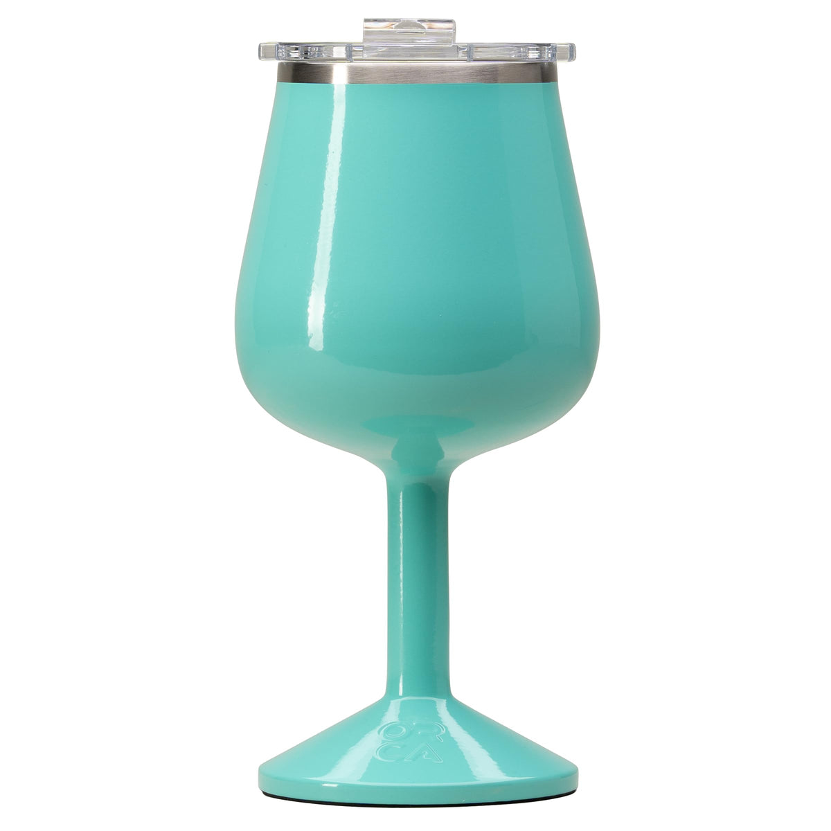 ORCA Vino 15 onzas, vista frontal, taza aislada para mantener bebidas a temperatura estable.