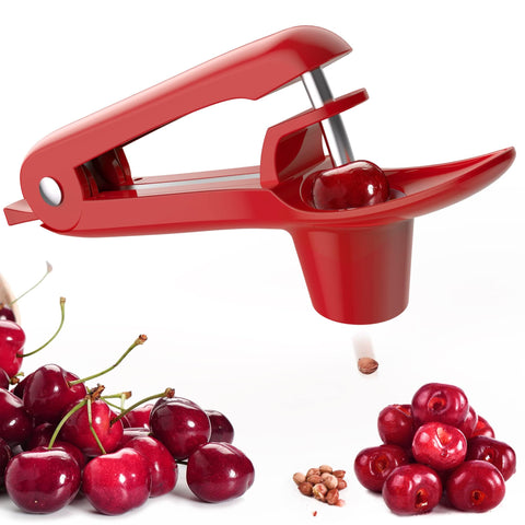 Ordekcity deshuesador de cerezas: empuje manual rápido para quitar hueso sin dañar la fruta