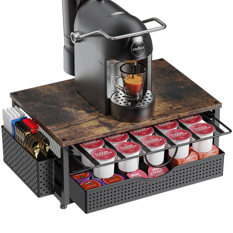 ORDROLL porta k cup dos-niveles deslizante para optimizar tu estación de café