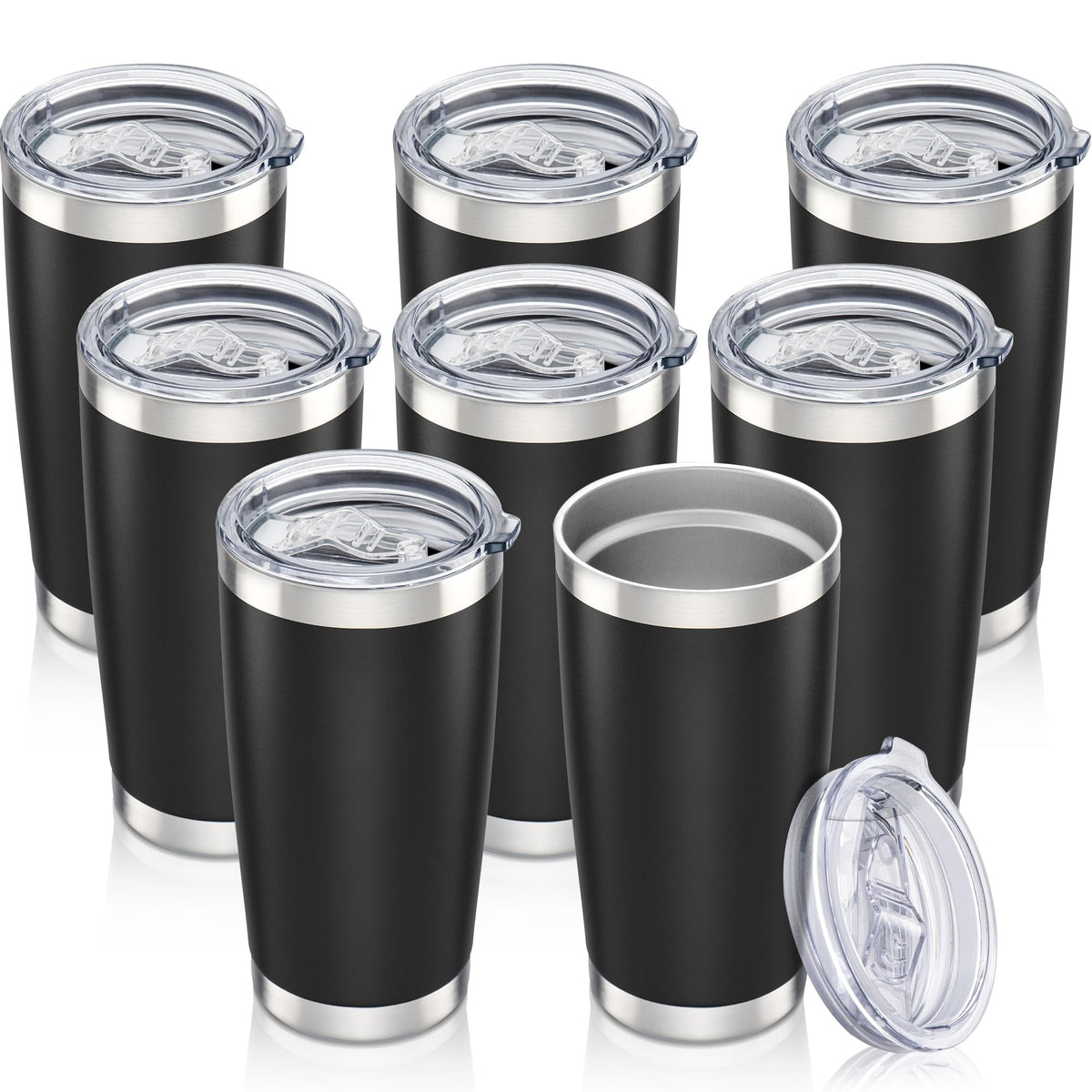 Orebigo taza térmica 20 oz con tapa deslizable para evitar derrames.