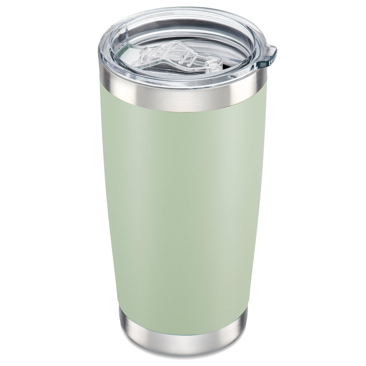 Taza Orebigo 20 oz con tapa deslizante verde Sagebrush, mantiene la temperatura