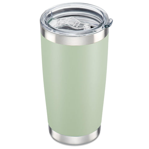 Taza Orebigo 20 oz con tapa deslizante verde Sagebrush, mantiene la temperatura