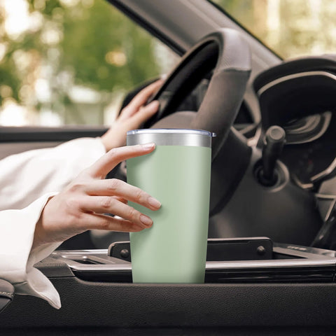Taza Orebigo de 20 oz encaja en portavasos de coche