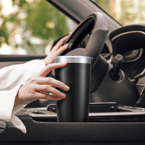 Orebigo taza para portavasos, ideal para coche y viajes.