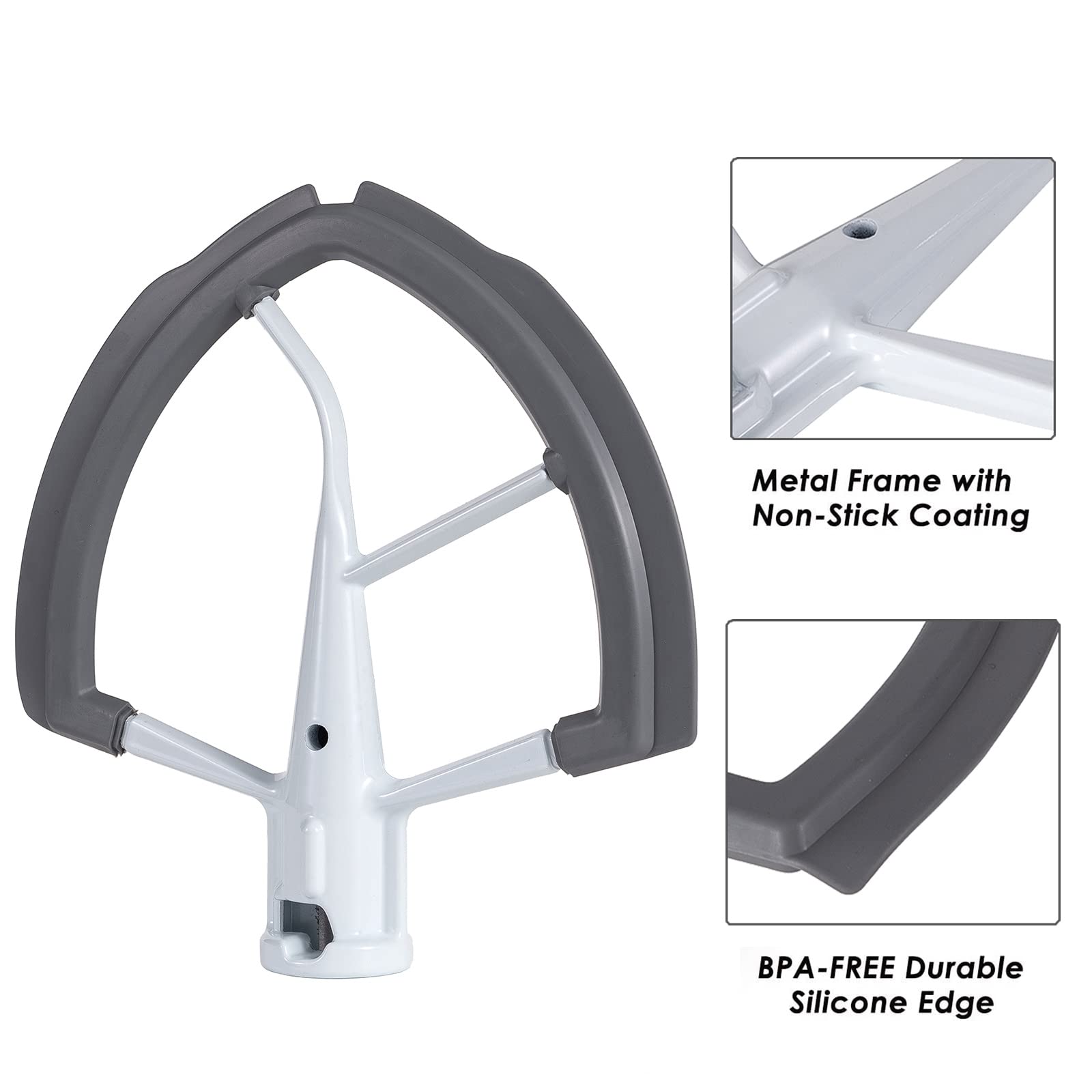 ORIEMARS accesorio de mezclado para KitchenAid ayuda a incorporar ingredientes