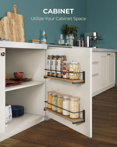OROPY estante compacto optimiza el espacio sin abarrotar la encimera.