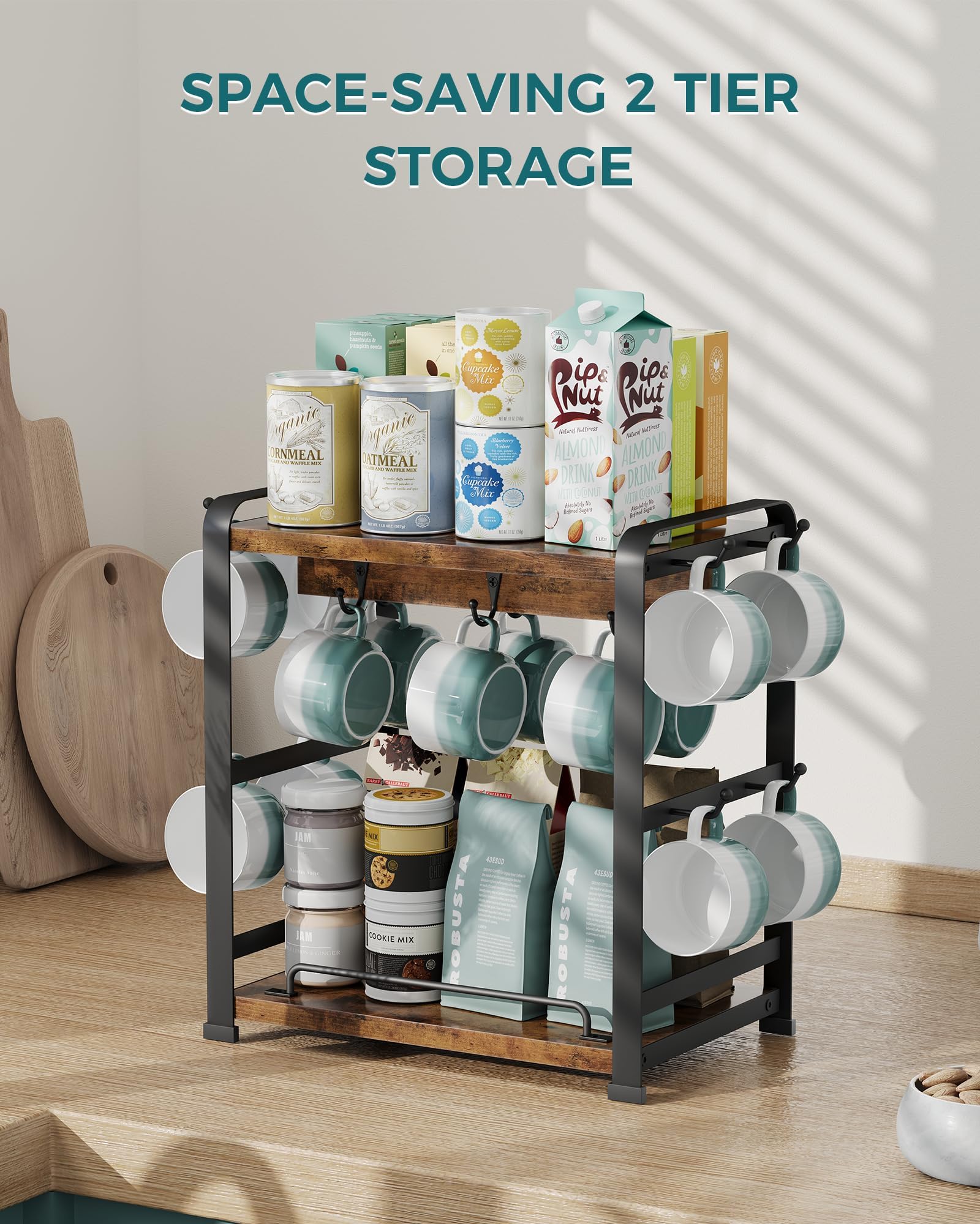 OROPY Ideal para uso diario en casa, manteniendo el área de café ordenada