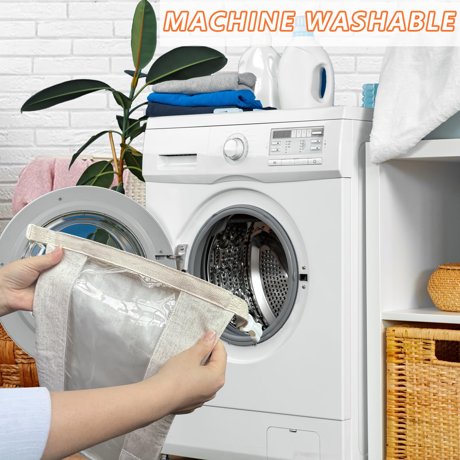 ORORIN materiales seguros para alimentos, lino y TPU sin BPA.