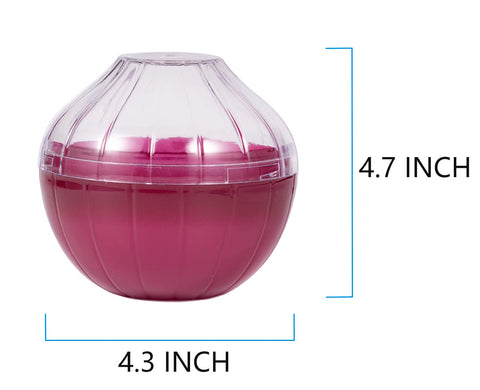 Ortarco Onion Keeper mantiene cebollas frescas y listas para usar en la nevera.