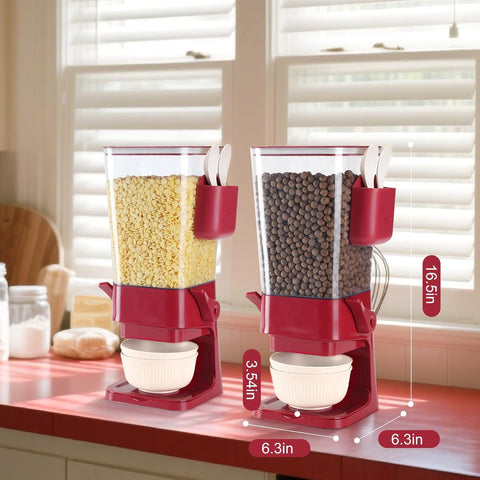 Osacoe cucharas de paja para servir cereal, prácticas y seguras