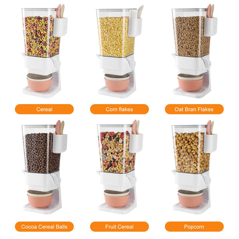 Osacoe dispensador cereal uso versátil en cocina, oficina o hotel.