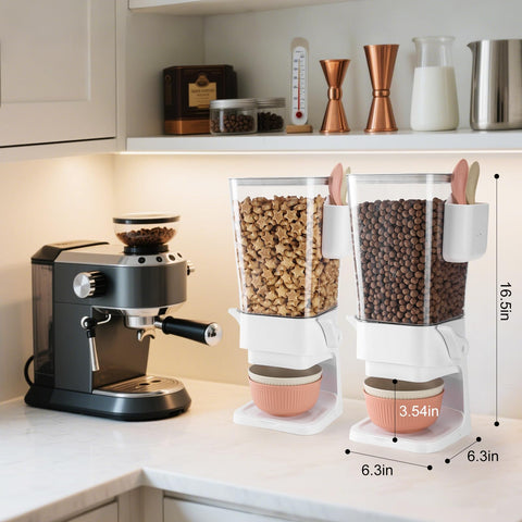 Osacoe tazones de trigo para dispensador, ideales para desayunos fáciles.