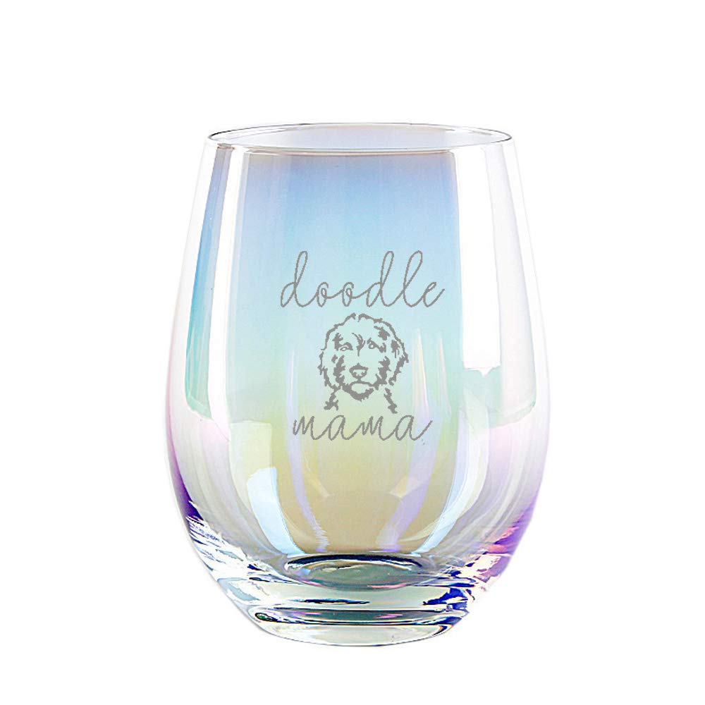 Vaso grabado Osci-Fly con arcoíris, regalo práctico y duradero.