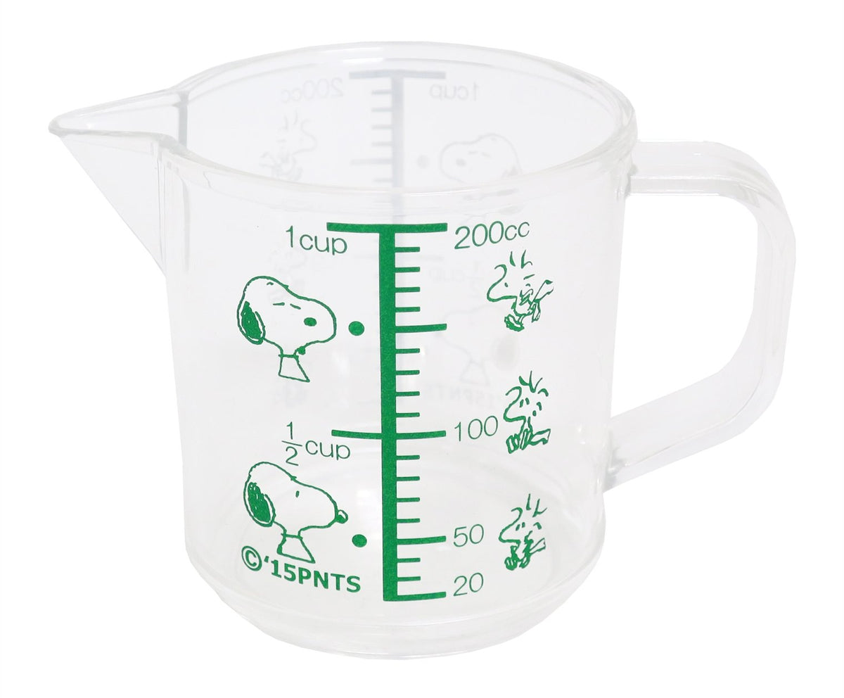 OSK MC-1 con diseño Rilakkuma, Woodstock y Snoopy para medir ingredientes con estilo.