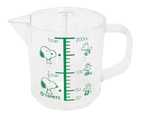 OSK MC-1 con diseño Rilakkuma, Woodstock y Snoopy para medir ingredientes con estilo.