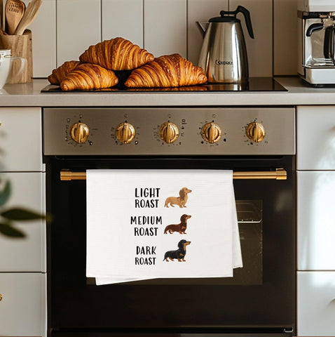 OSLYSOF toallas de cocina dachshund café, para secar platos de forma rápida y eficiente.