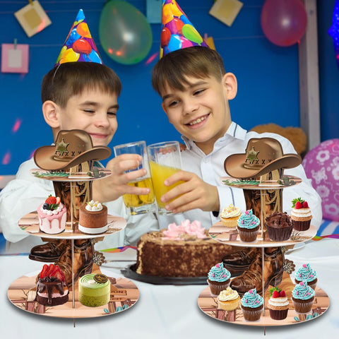 Nivel pequeño de Osonm, ideal para dulces decorativos en baby shower.