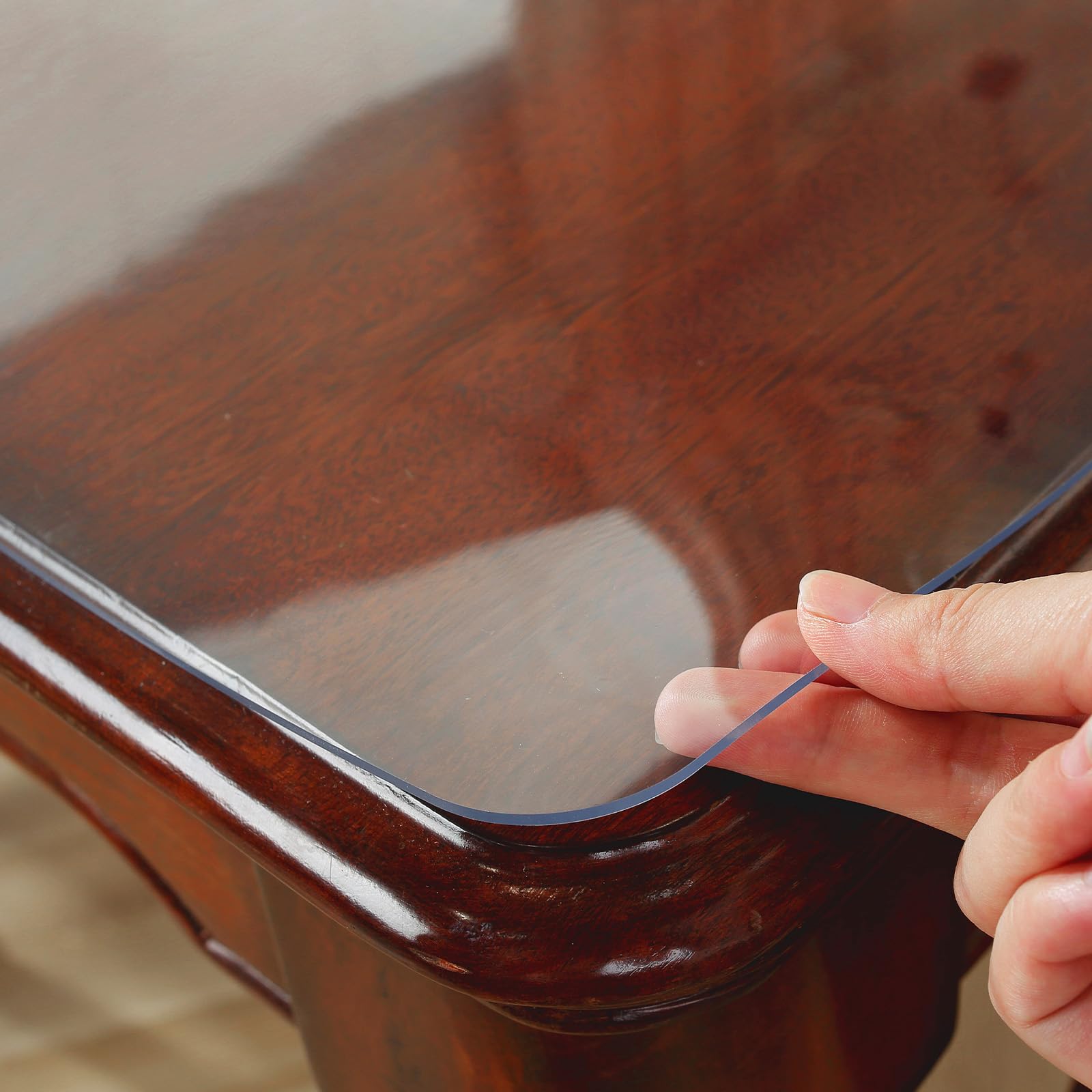 OstepDecor protector transparente para mesa, mantiene la estética sin rayones